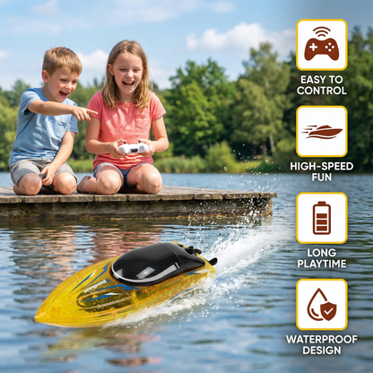 Electric Racing Boat for Fast Water Fun in Summer