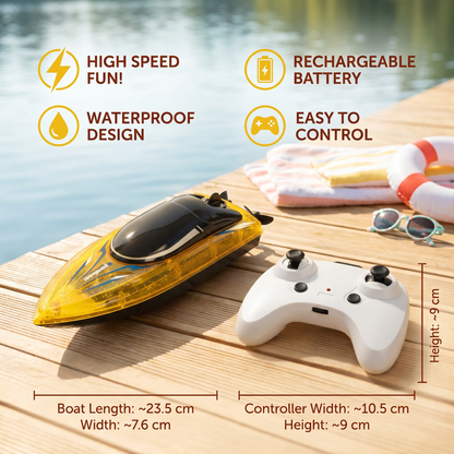 Electric Racing Boat for Fast Water Fun in Summer