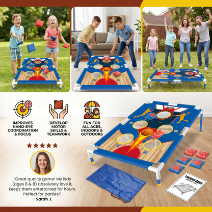 Bean Bag Toss Game Set – Indoor & Outdoor Family Game