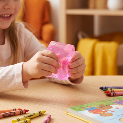 Cube Squishy Stress Ball – Soft Gel Sensory Fidget Toy