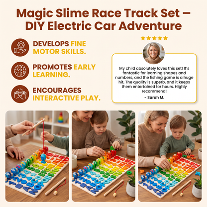 Skill Development – Montessori Wooden Activity Board