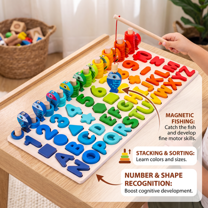 Skill Development – Montessori Wooden Activity Board