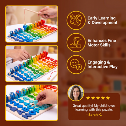 Skill Development – Montessori Wooden Activity Board