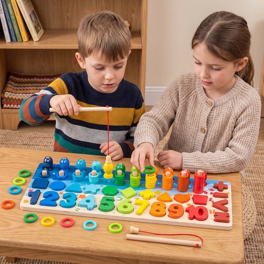 Skill Development – Montessori Wooden Activity Board