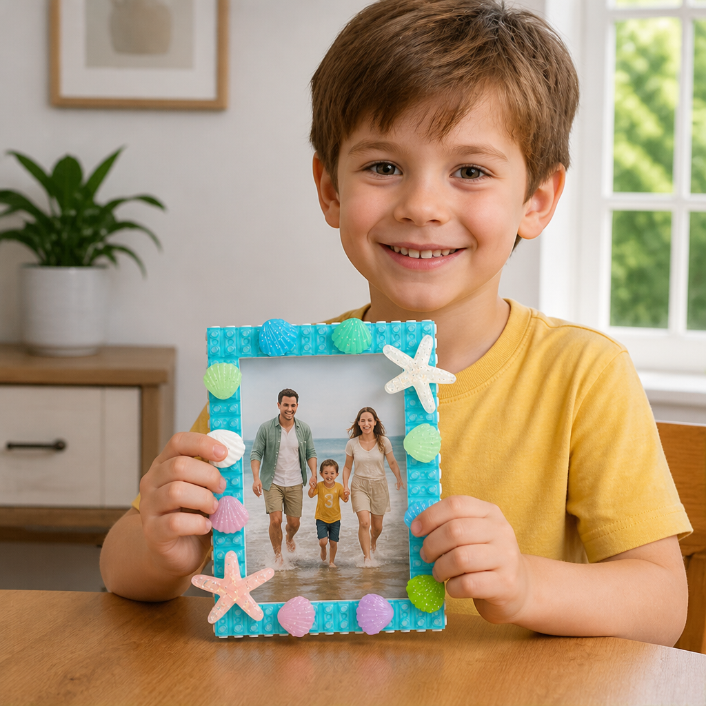DIY Building Blocks Photo Frame Craft Kit