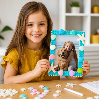 DIY Building Blocks Photo Frame Craft Kit
