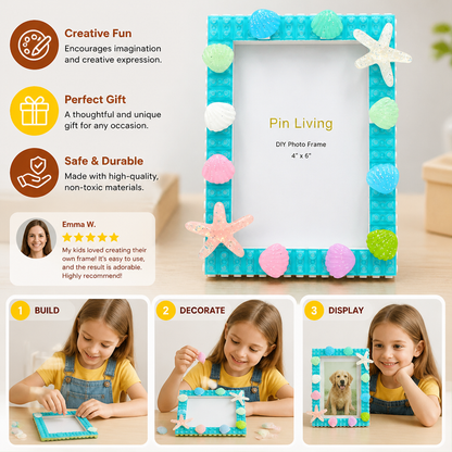 DIY Building Blocks Photo Frame Craft Kit