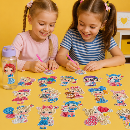 DIY Diamond Art Sticker Craft Kit for Kids