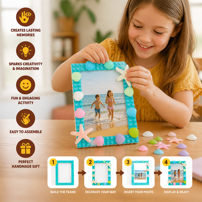 DIY Building Blocks Photo Frame Craft Kit