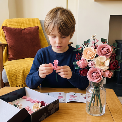 Flower Building Block Bouquet Set