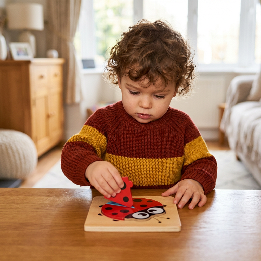3D Wooden Puzzle for Kids – Educational Animal Learning Toy for Toddlers