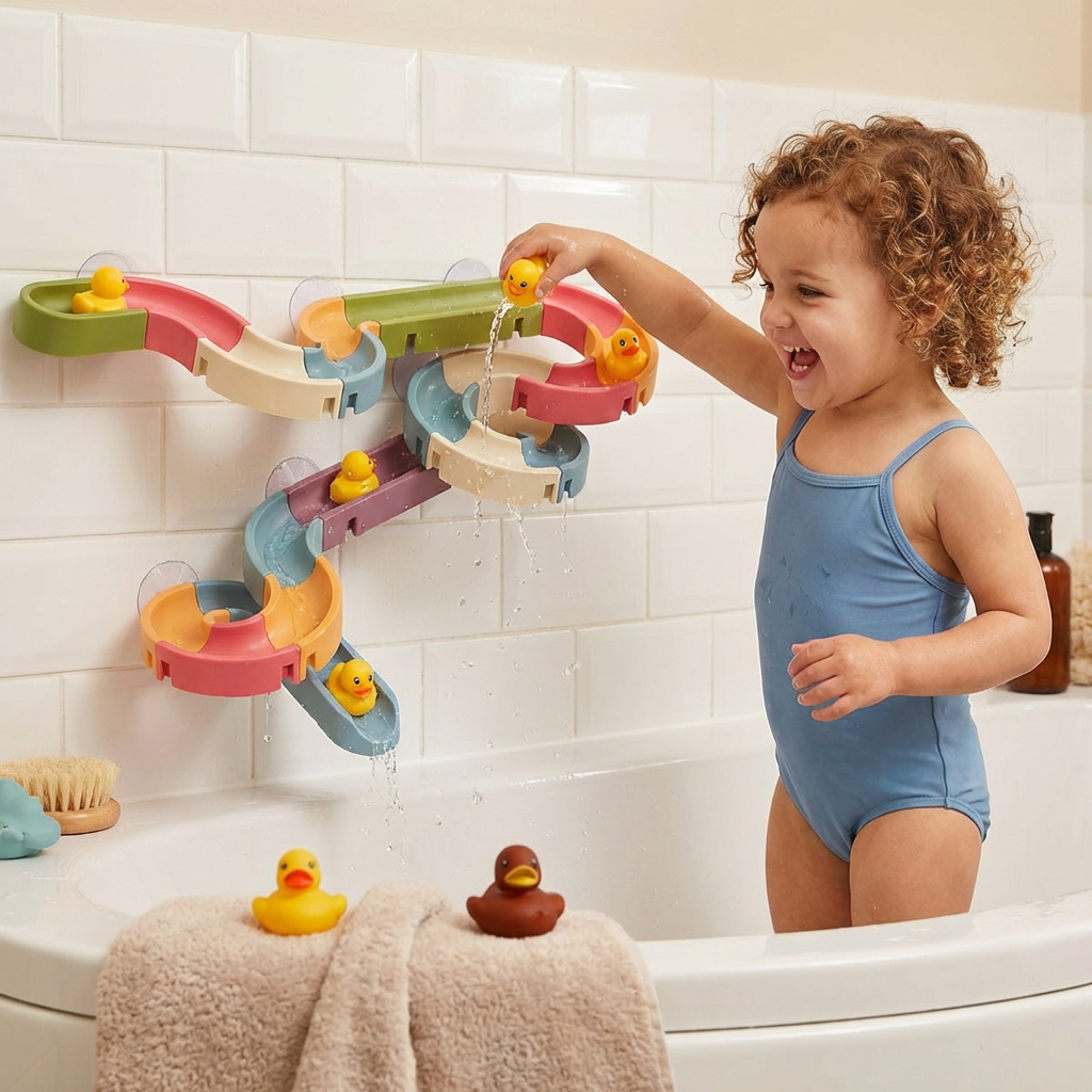 Sliding Ducks -  Kids Bathing Toy