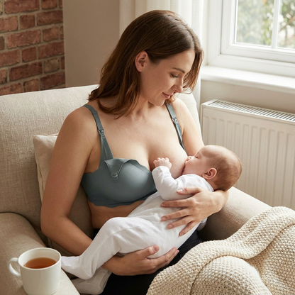 Seamless Nursing & Maternity Bra – Wireless, Supportive and Comfortable with Push-Up Effect