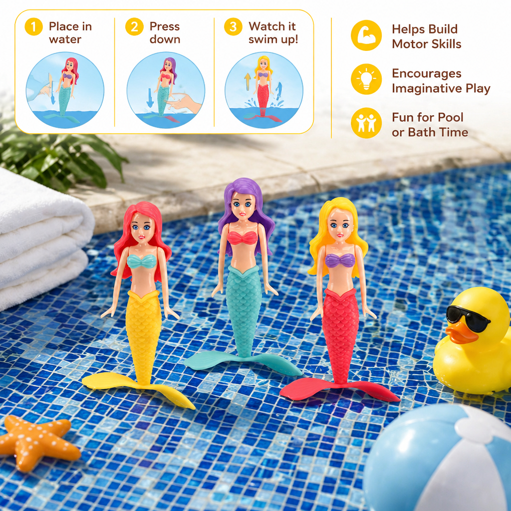 Magical Mermaid Water Toy