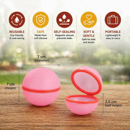 Reusable Water Balloons – Self-Sealing & Silicone
