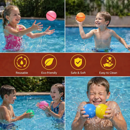 Reusable Water Balloons – Self-Sealing & Silicone