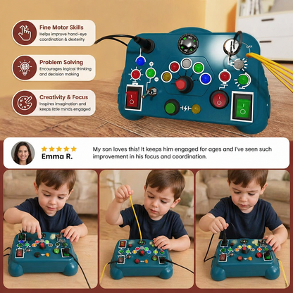 Montessori Activity Toy for Kids – Educational Game to Support Motor Skills, Understanding & Creativity