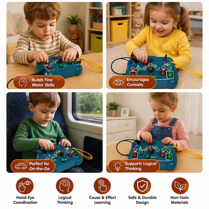 Montessori Activity Toy for Kids – Educational Game to Support Motor Skills, Understanding & Creativity