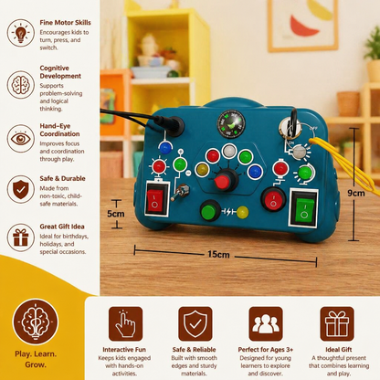 Montessori Activity Toy for Kids – Educational Game to Support Motor Skills, Understanding & Creativity