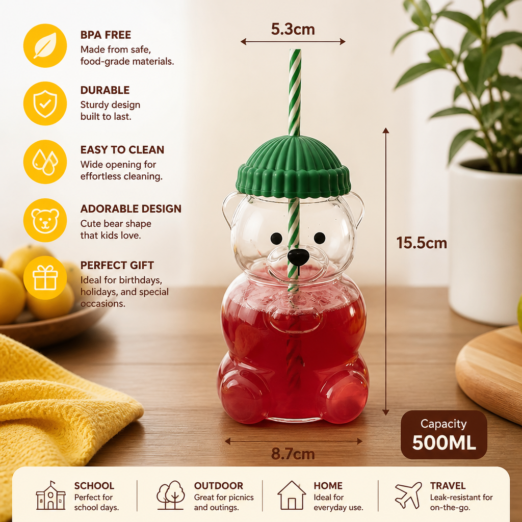 HoneyBear Kids Drinking Bottle