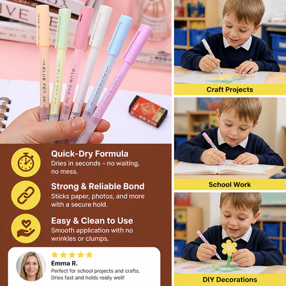 Precision Quick-Dry Glue Pen