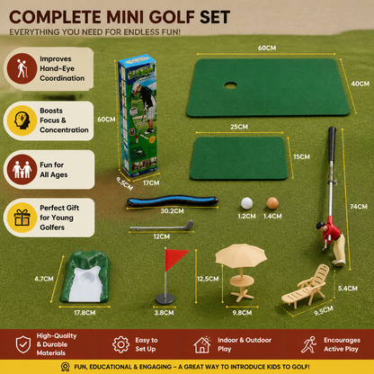 Kids Mini Golf Club Set –  Golf Toy for Children