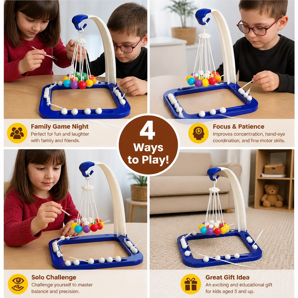 Balance Swing Bead Game – Interactive Family Skill Challenge