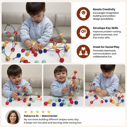 3D STEM Construction Building Set – Creative Learning Toy