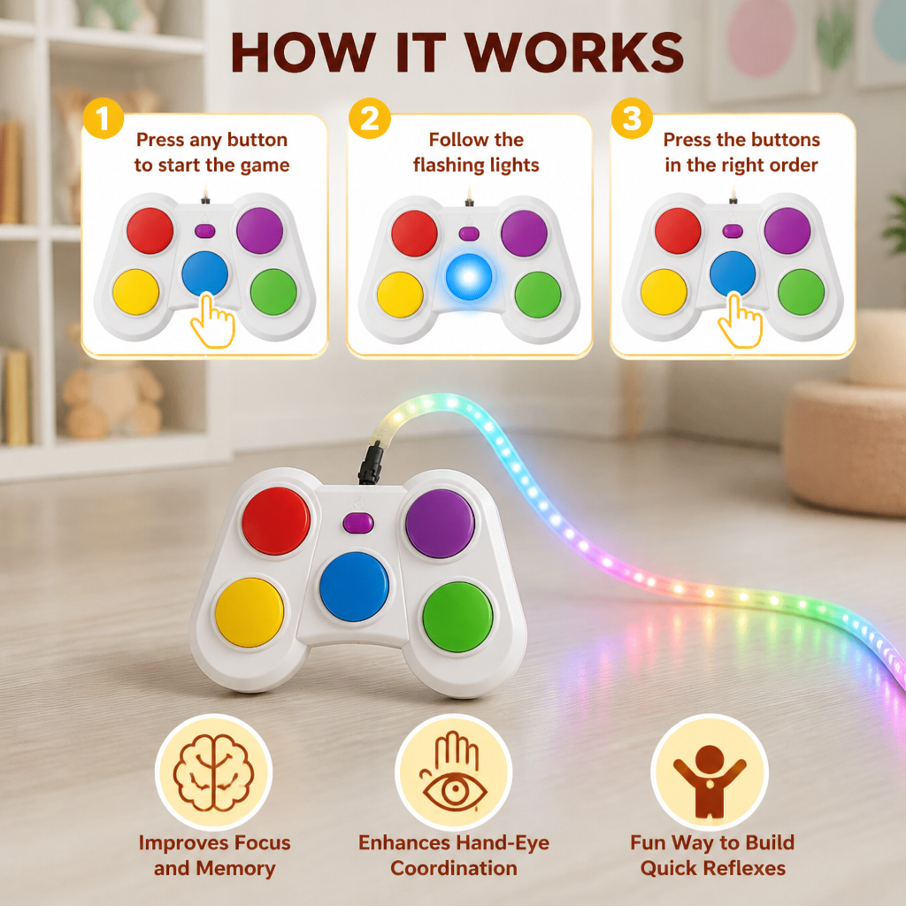 Light Defense Challenge – Interactive LED Reflex Game