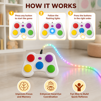 Light Defense Challenge – Interactive LED Reflex Game