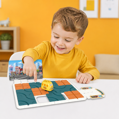 Sliding Track Maze Puzzle Game