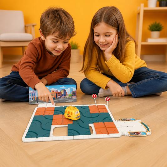 Sliding Track Maze Puzzle Game