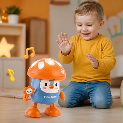 Interactive Talking & Dancing Penguin Toy with Music