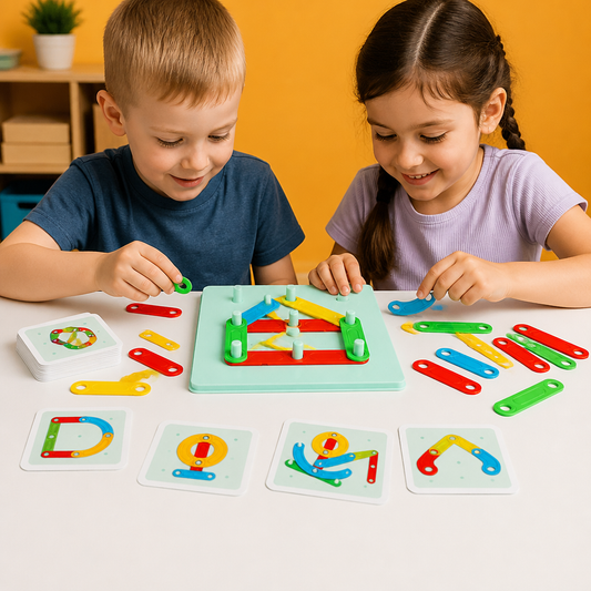 Educational Magnetic Letter & Number Building Set