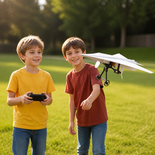 DIY Remote Control Paper Airplane Kit