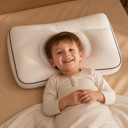 Ergonomic Neck Support Memory Foam Kids Pillow