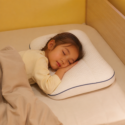 Ergonomic Neck Support Memory Foam Kids Pillow