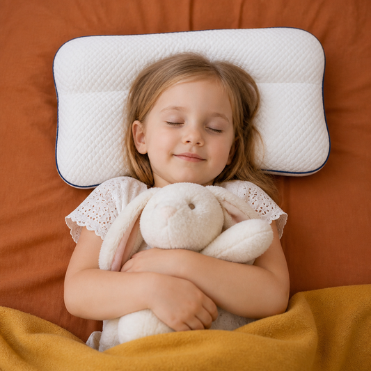 Ergonomic Neck Support Memory Foam Kids Pillow