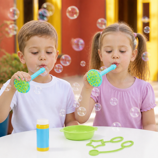 Magic Bubble Blower Stick Set