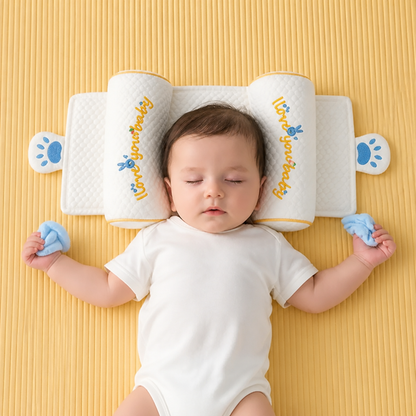 Adjustable Baby Head Shaping Pillow with Millet Filling