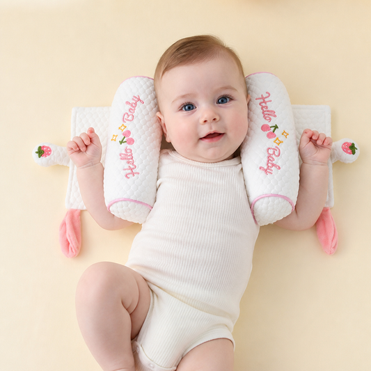 Adjustable Baby Head Shaping Pillow with Millet Filling