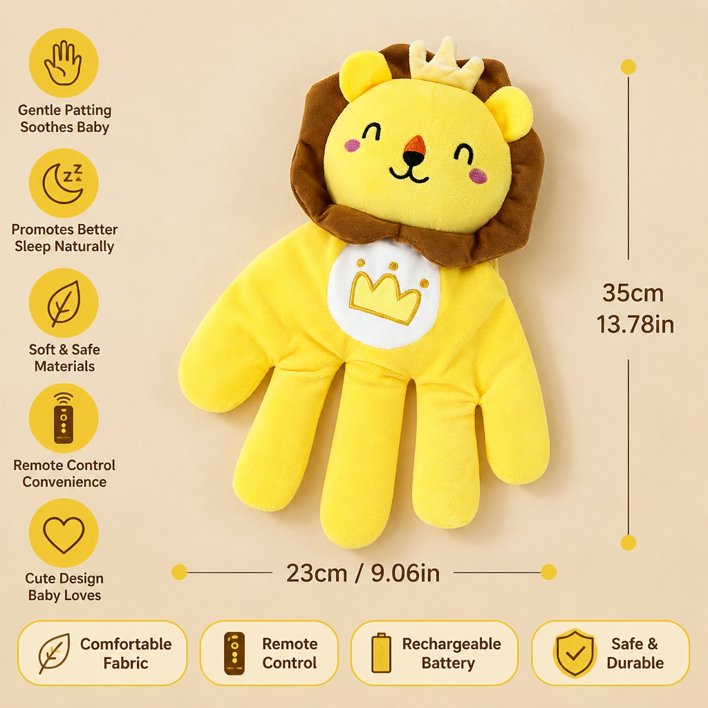 Baby Sleep Soothing Patting Animal Plush