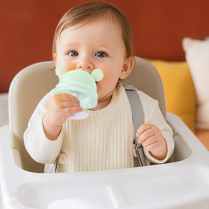 Baby Mushroom Silicone Teether for Tiny Hands