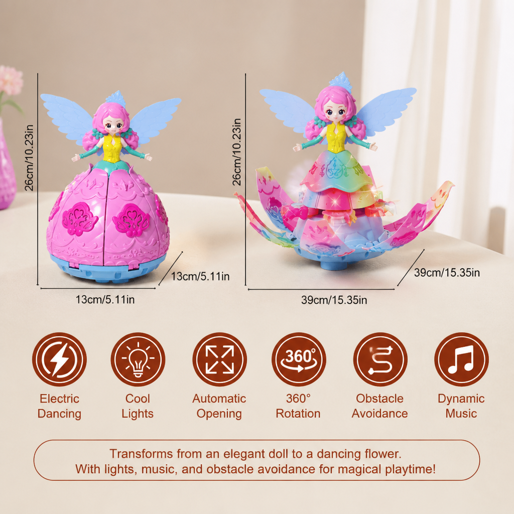 Magical Bloom Dancing Princess Doll