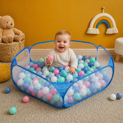 Portable Pop-Up Baby Playpen Tent for Toddlers