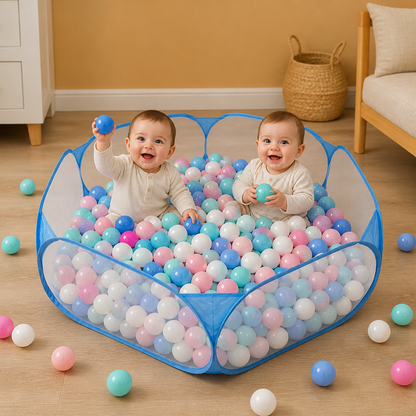 Portable Pop-Up Baby Playpen Tent for Toddlers