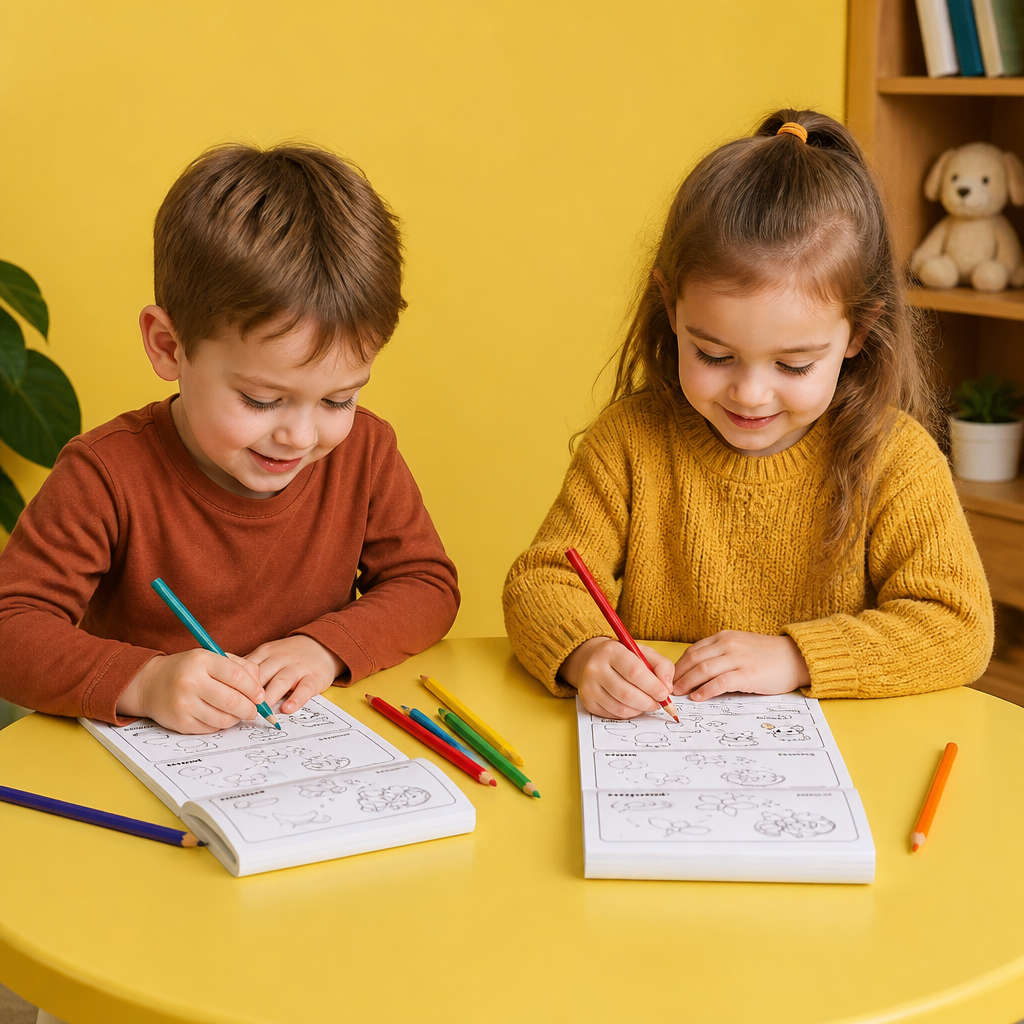 Montessori How to Draw Activity Book – Step-by-Step Learning & Drawing Practice