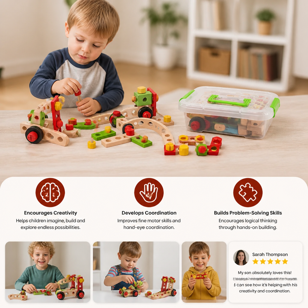 Homemade Fun - Toolbox Playset
