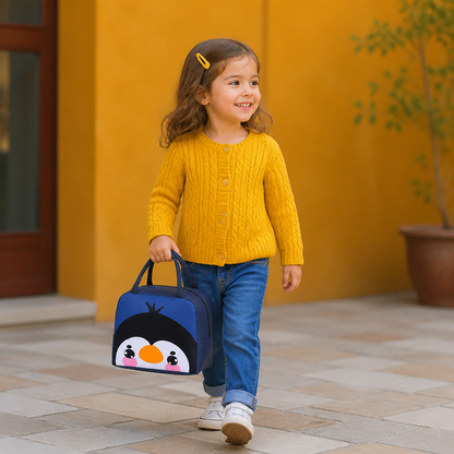 Cartoon Animal Insulated Lunch Bag for Kids