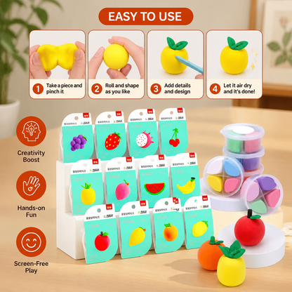 DIY Air Dry Clay Craft Kits for Kids
